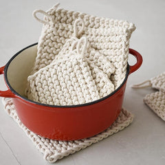 Chunky Crocheted Pot Holder