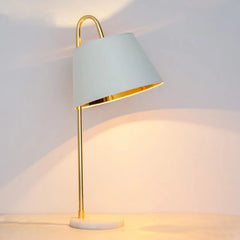 Modern minimalist plating gold wrought iron table lamp