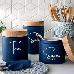 Canister Jar Labels Sticker