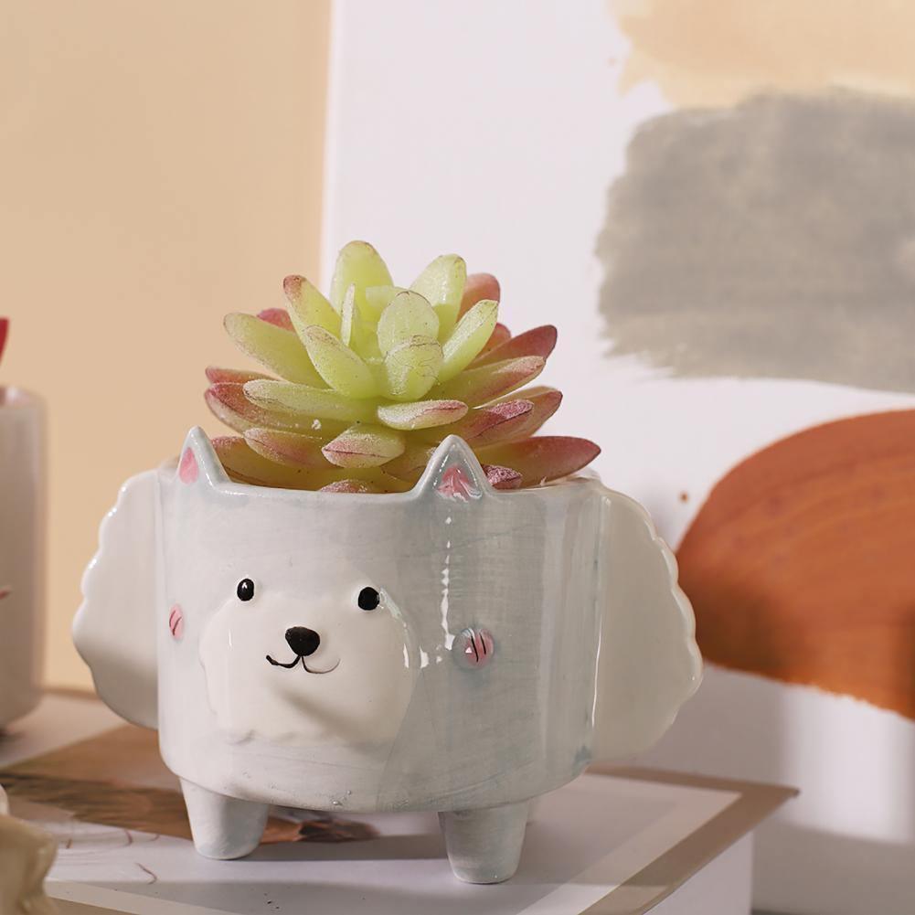 Boxy Animal Ceramic Succulent Planters Sheep | Sage & Sill