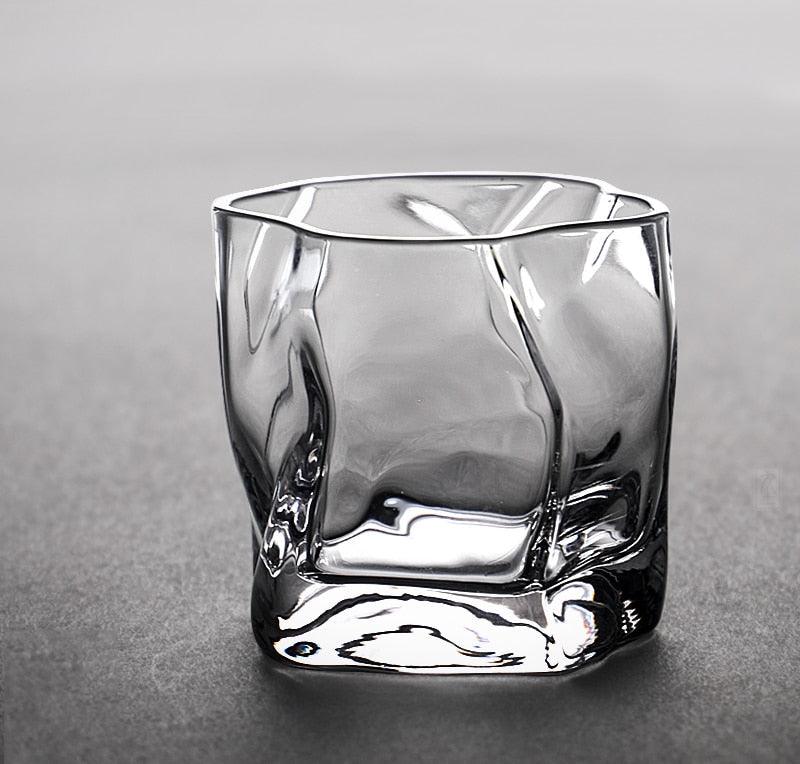 Distort Texture Whisky Glass 2-Piece Set