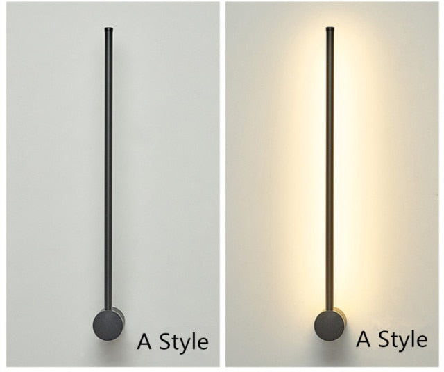 Nordic Minimalist Long Wall Lamp