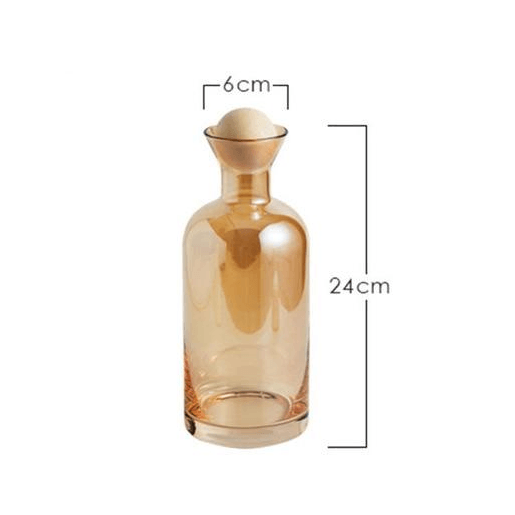 Fine Crystal Drinkware Carafe / Moccasin | Sage & Sill