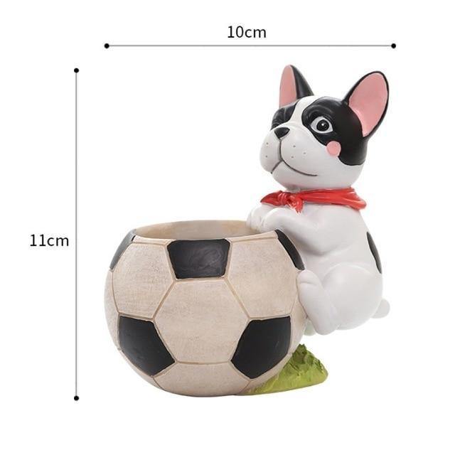 Sporty Dog Succulent Planter French Bulldog | Sage & Sill