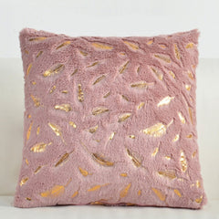 Fashion Feather Fur Decorative Cushion Cover