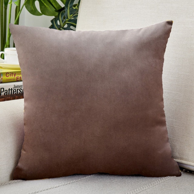 Cushion Cover Velvet Decoration Pillows For Sofa