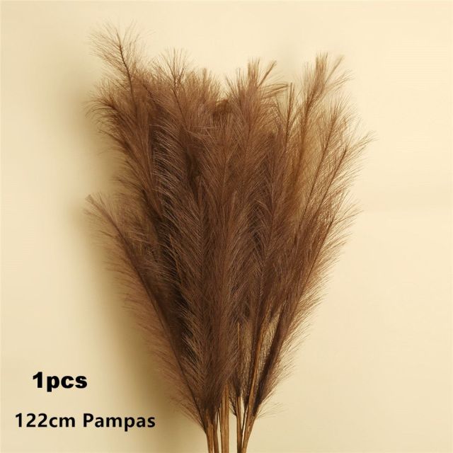 Artificial Pampas Grass Branch Flower